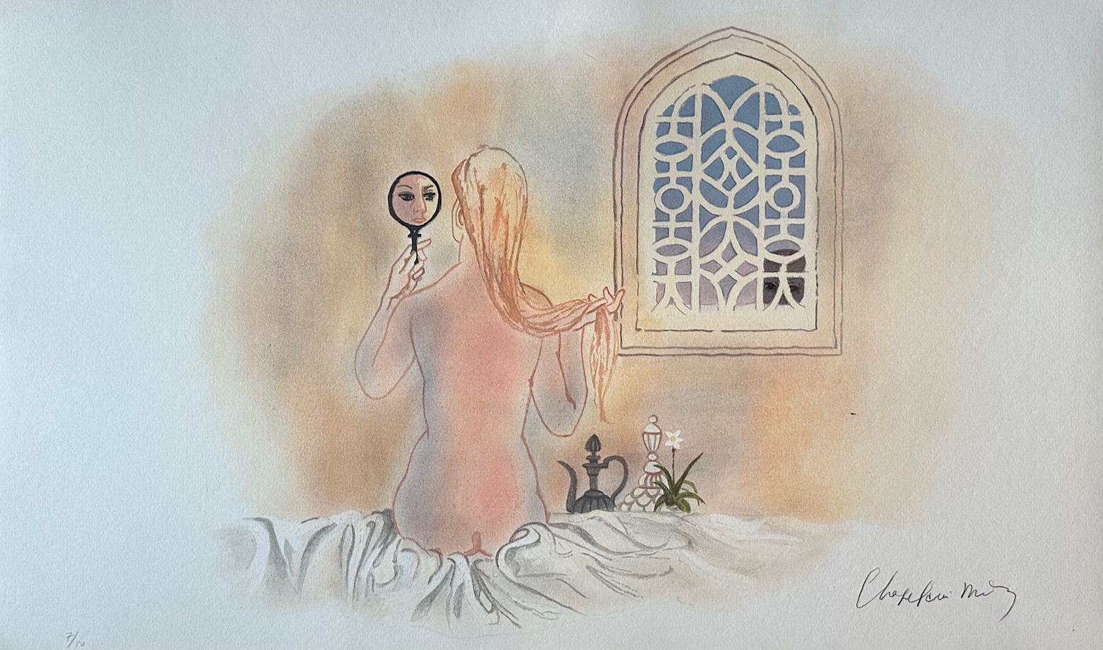 Nu au Miroir - Roger Chapelain-Midy – Image 1