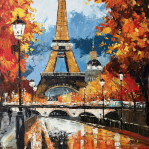 La Tour Eiffel en Automne - Antonio Palmieri