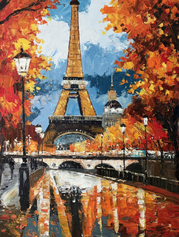 La Tour Eiffel en Automne - Antonio Palmieri