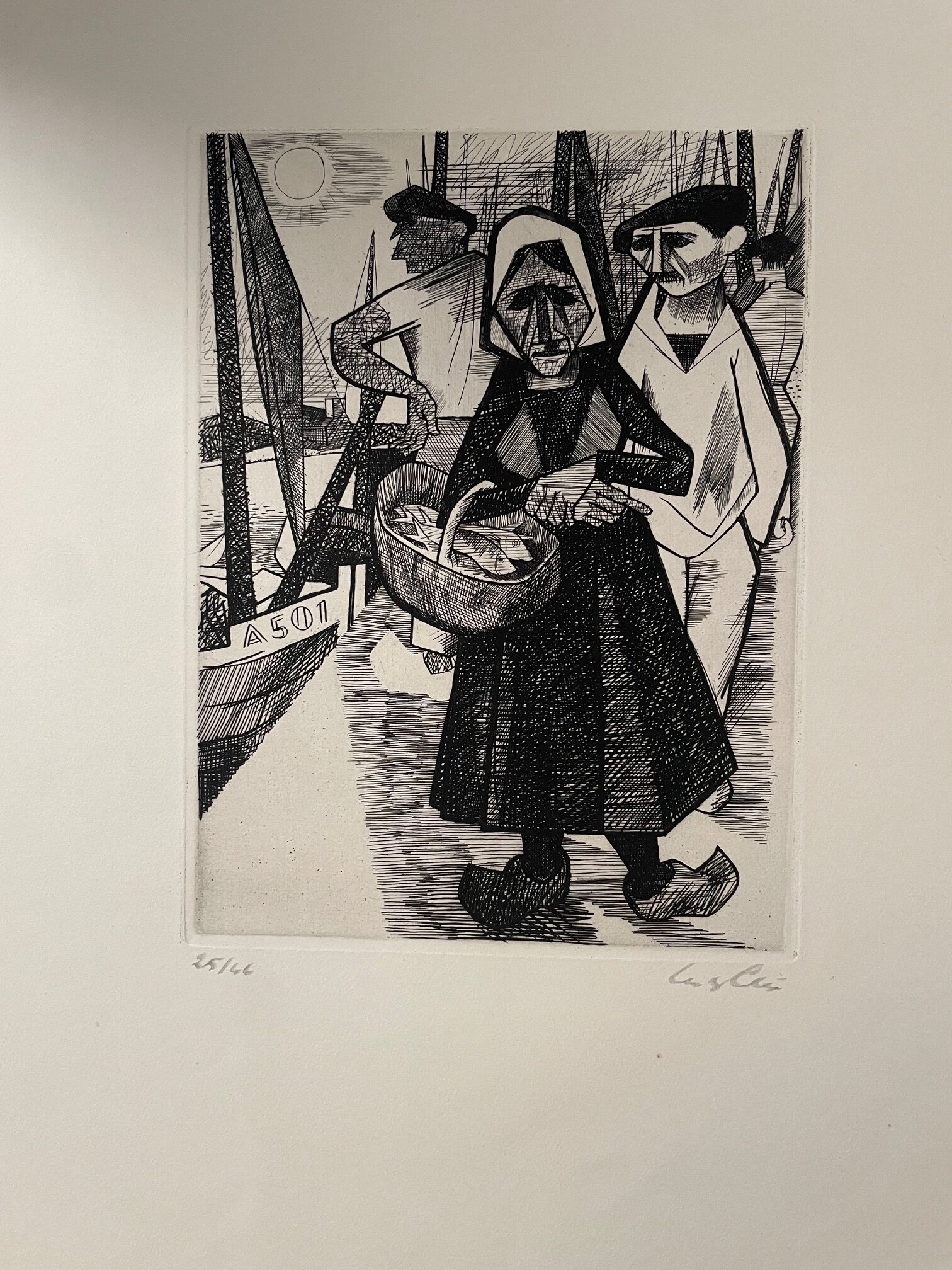 Bretonne sur les Quais - Yves Alix – Image 1