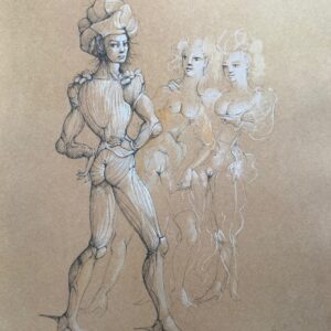 La Rencontre - Léonor Fini
