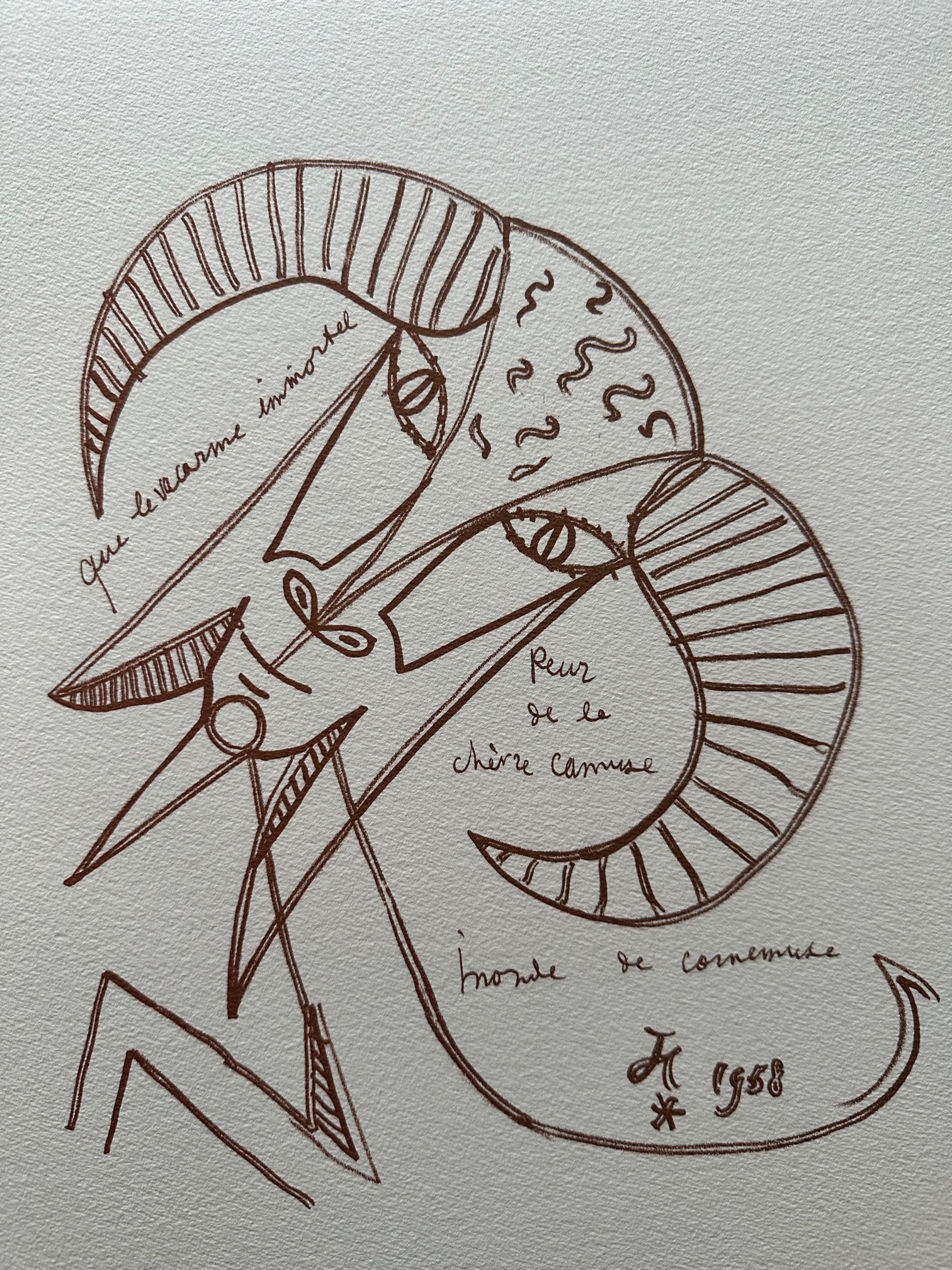 Chevre Immortelee - Jean Cocteau – Image 1