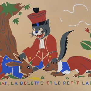 Le Chat, la Belette et le Petit Lapin - Xxe Siècle École Moderne