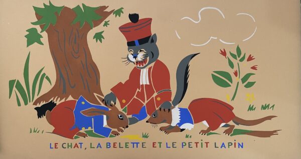 Le Chat, la Belette et le Petit Lapin - Xxe Siècle École Moderne