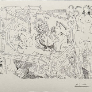 Fantaisie dans le Genre du Rêve de Füssli̇ - Pablo Picasso
