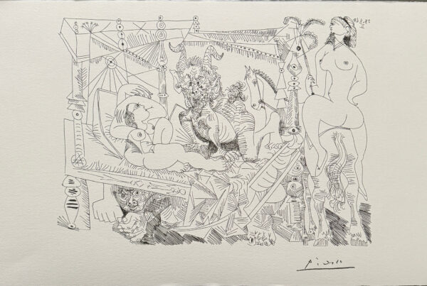 Fantaisie dans le Genre du Rêve de Füssli̇ - Pablo Picasso