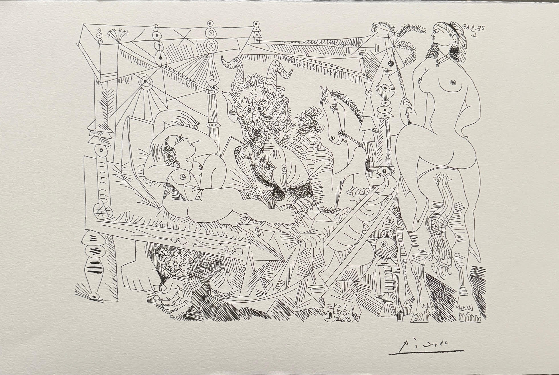 Fantaisie dans le Genre du Rêve de Füssli̇ - Pablo Picasso – Image 1