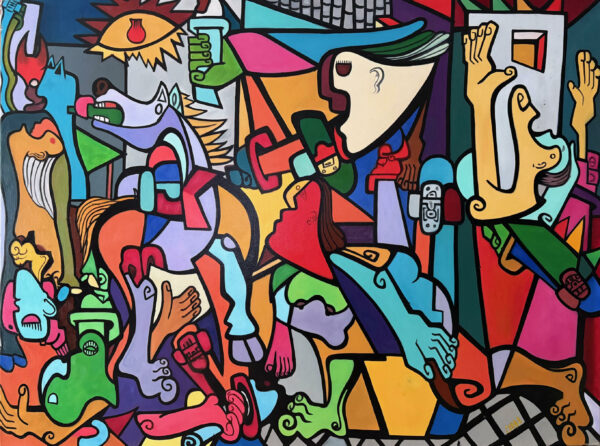 Composition Abstraite Geometrique - Jean Carra