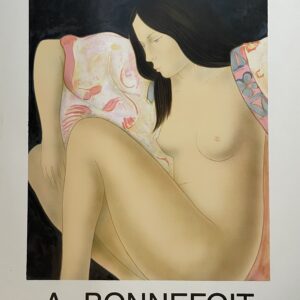 Nu au Kimono, 1989 - Bonnefoit Alain