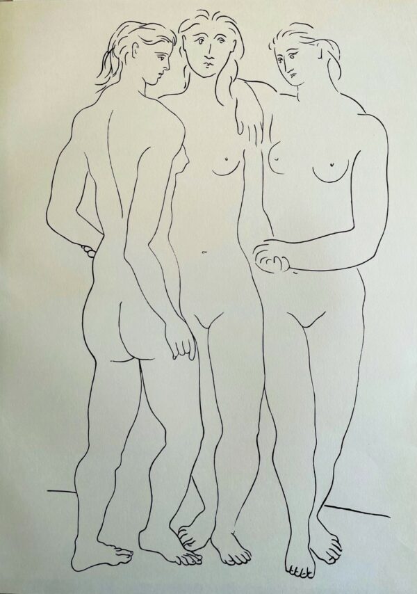 Les Trois Grasses - Picasso Pablo