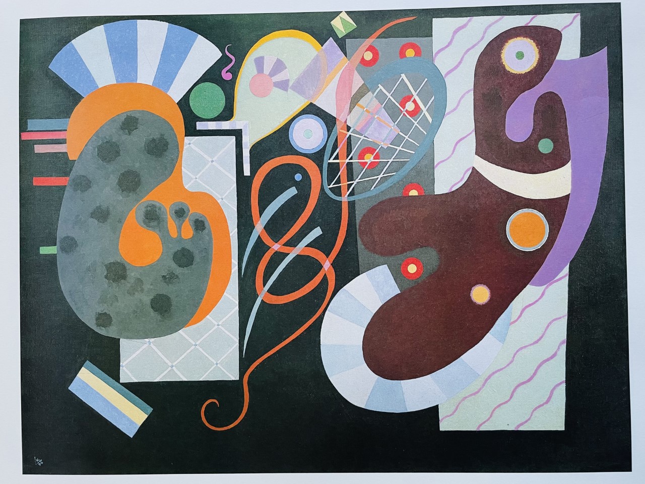 Noeud Rouge 1936 - Wassily Kandinsky – Image 1
