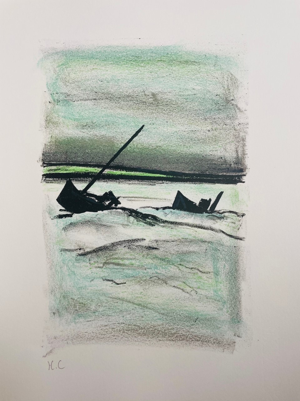 Georges Laporte - Lithographie – Image 1