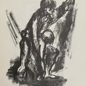 Le Blessé - Lucio Fontana