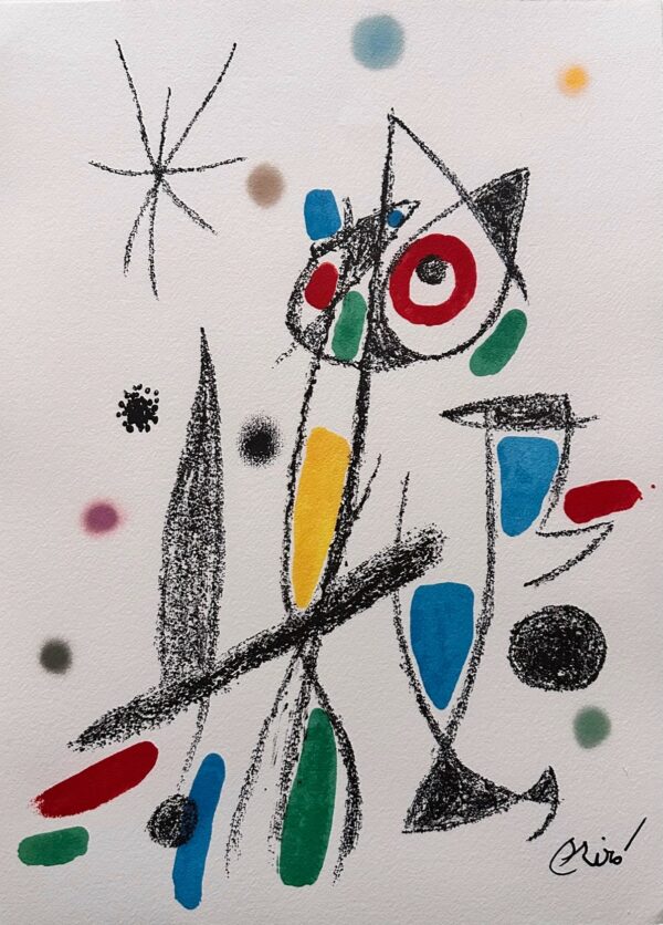 Maravillas Con Variaciones 12 : le Chat - Joan Miro