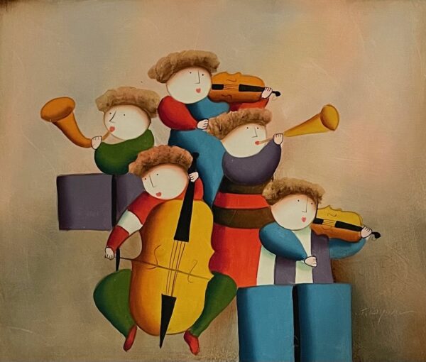 Les Petits Musiciens - 20E Eeuw Ecole Moderne
