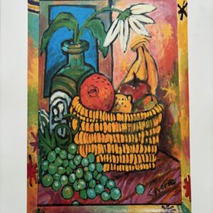 Nature Morte aux Raisins - 20E Eeuw Ecole Moderne