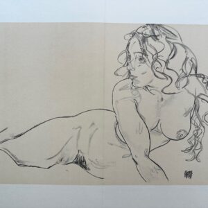 La Fille aux Longs Chevaux - Schiele Egon