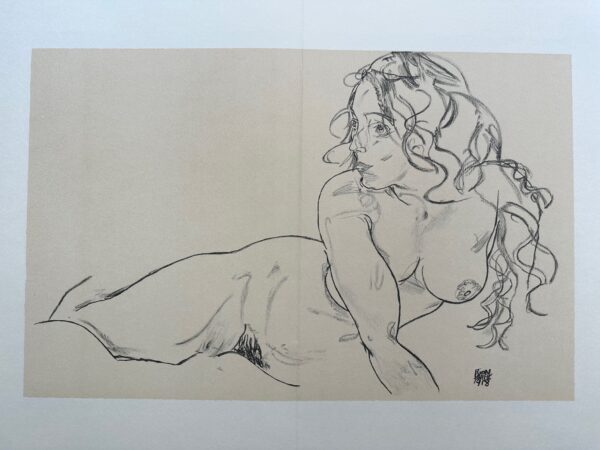 La Fille aux Longs Chevaux - Schiele Egon
