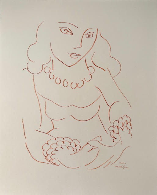 Dame au Collier de Perles - Henri Matisse