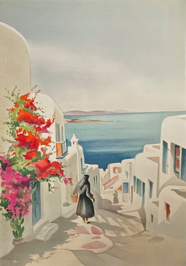 Ruelle D'un Village Grec - Janick Lederle
