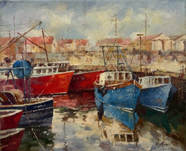 Marché aux Couleurs Vives - François Nicoli