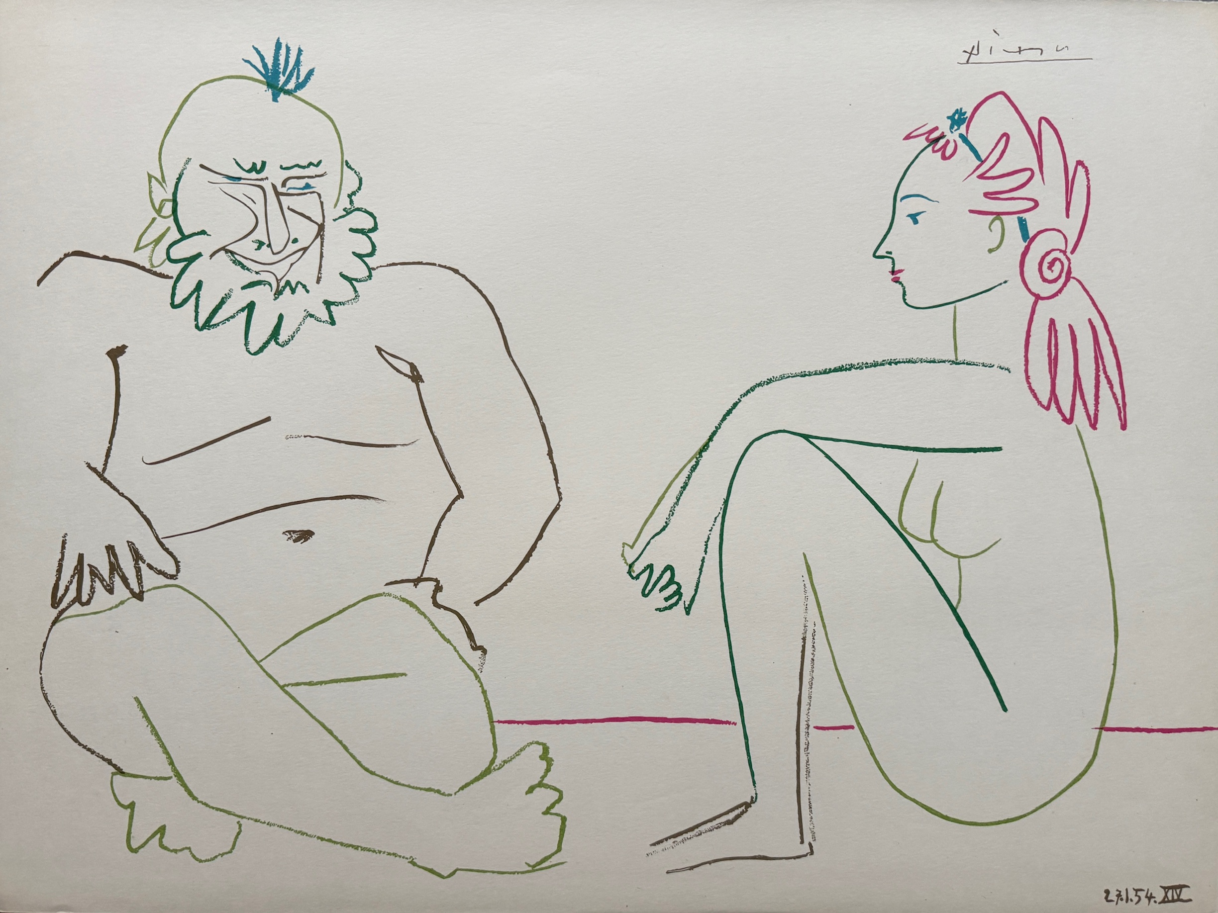 La Comédie Humaine - Picasso Pablo – Image 1