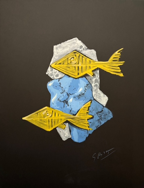 Le Dieu du Fleuve - Georges Braque