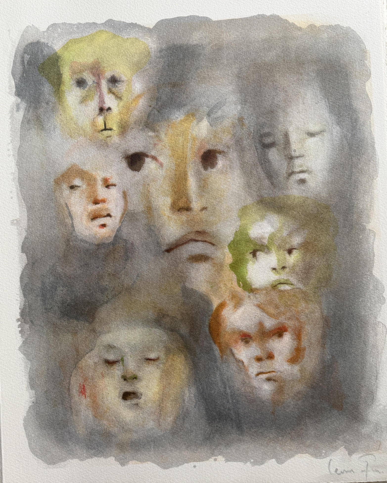 Les Visages du Silence - Léonor Fini – Image 1