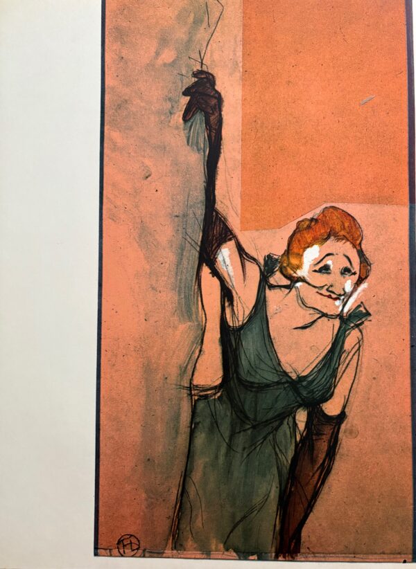 Yvette Guilbert Saluant le Public - Toulouse-Lautrec Henri De