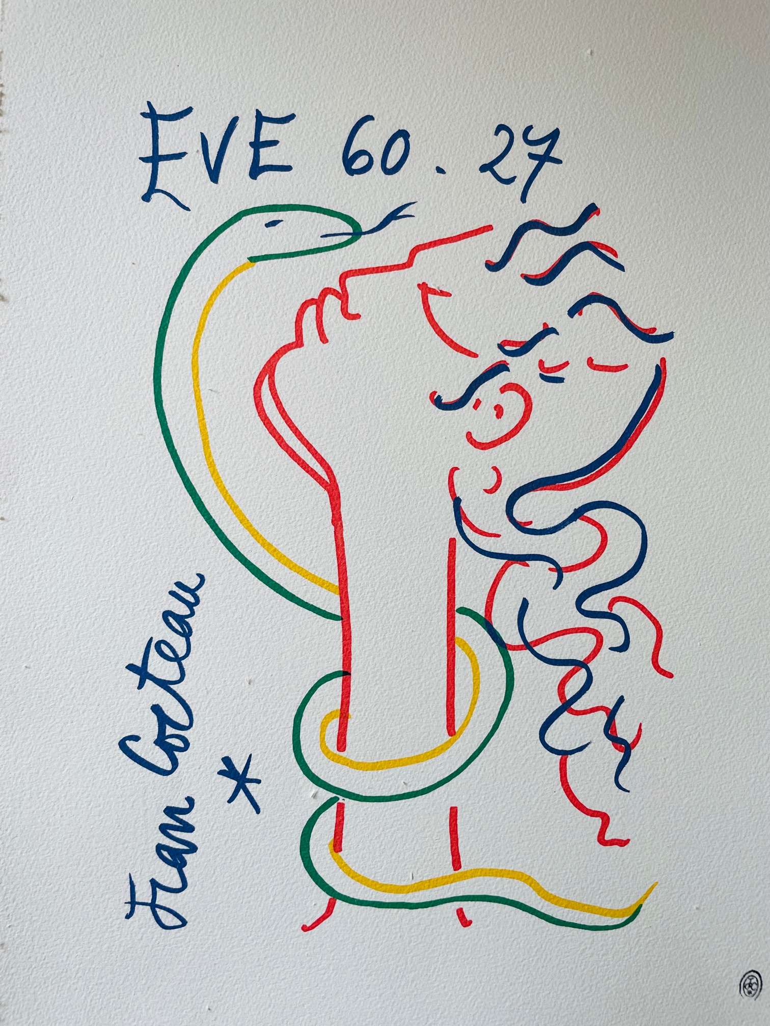 Eve et le Serpent - Jean Cocteau – Image 1