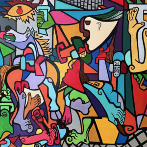 Composition Abstraite Géométrique - Jean Carra
