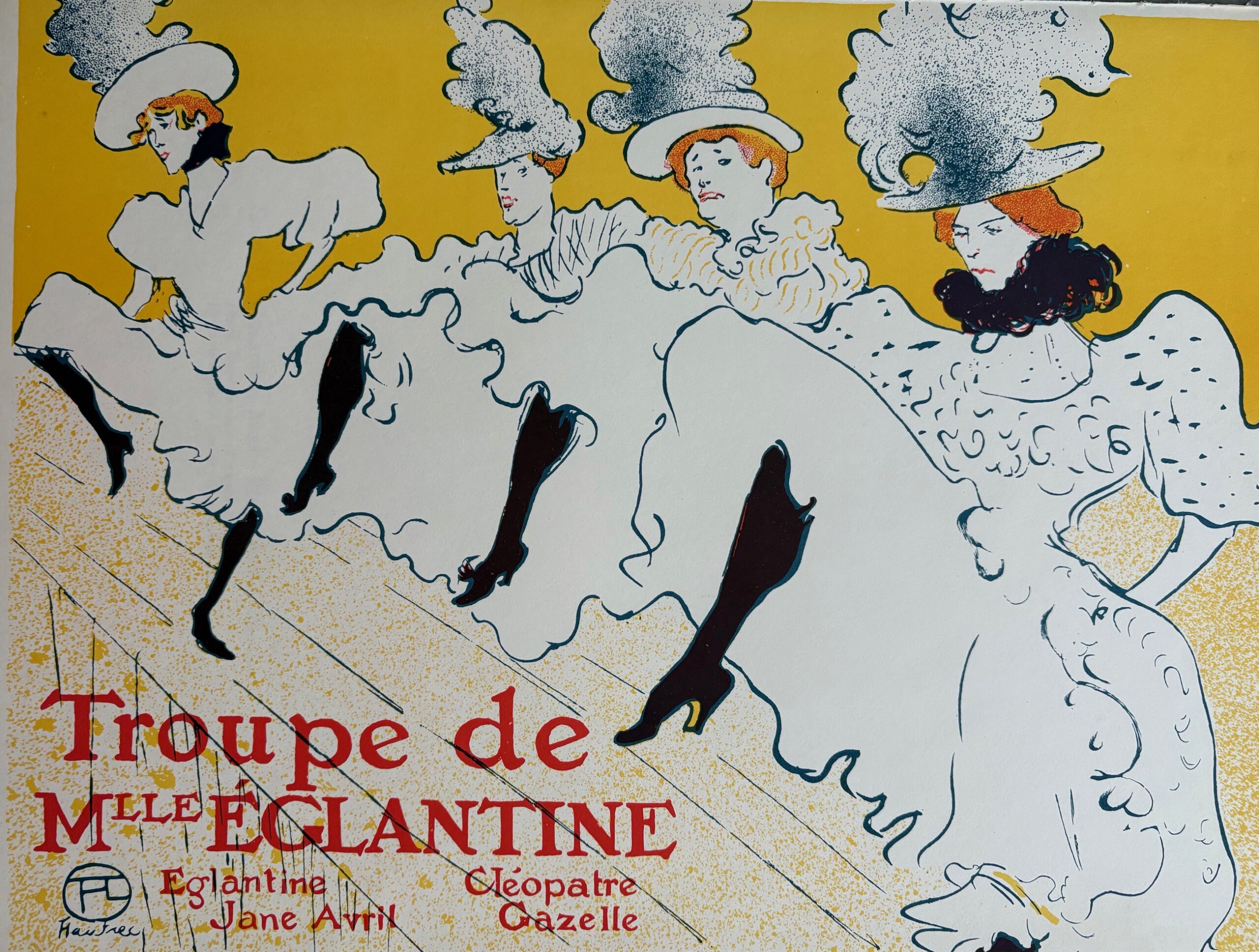 Troupe de Mademoiselle Églantine - Toulouse-Lautrec Henri De – Image 1