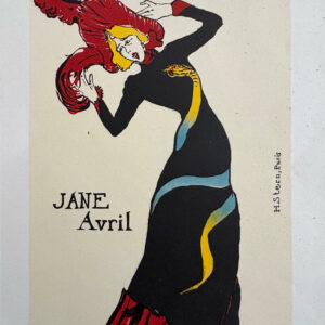 Jane Avril - Toulouse-Lautrec Henri De