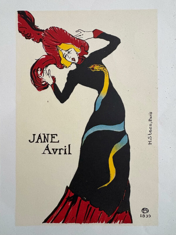 Jane Avril - Toulouse-Lautrec Henri De