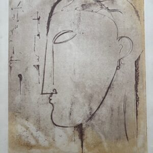 Tete de Profil - Amedeo Modigliani