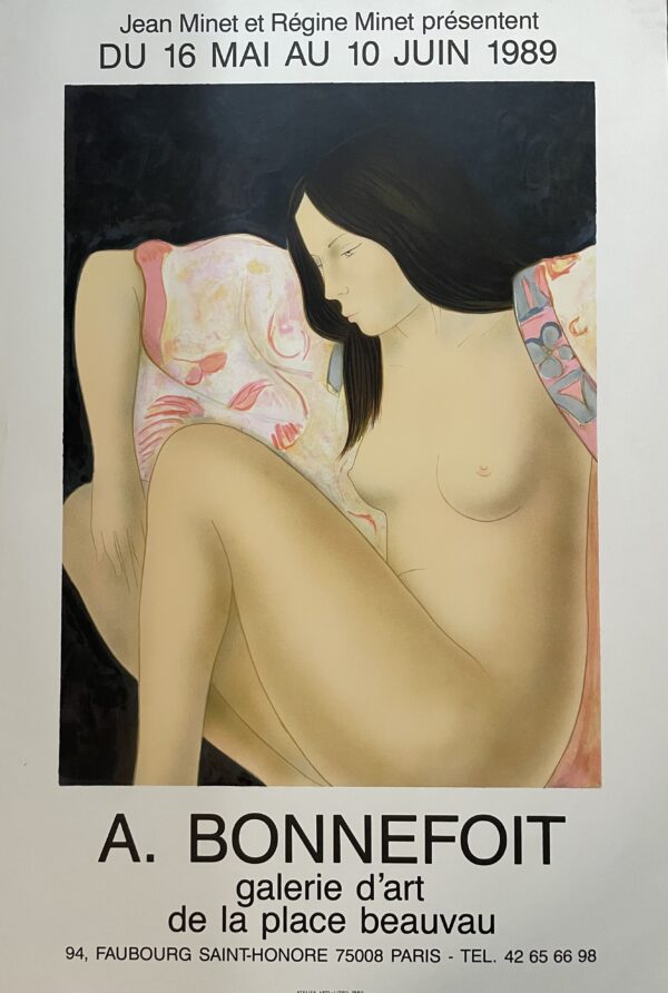 Nu au Kimono, 1989 - Alain Bonnefoit