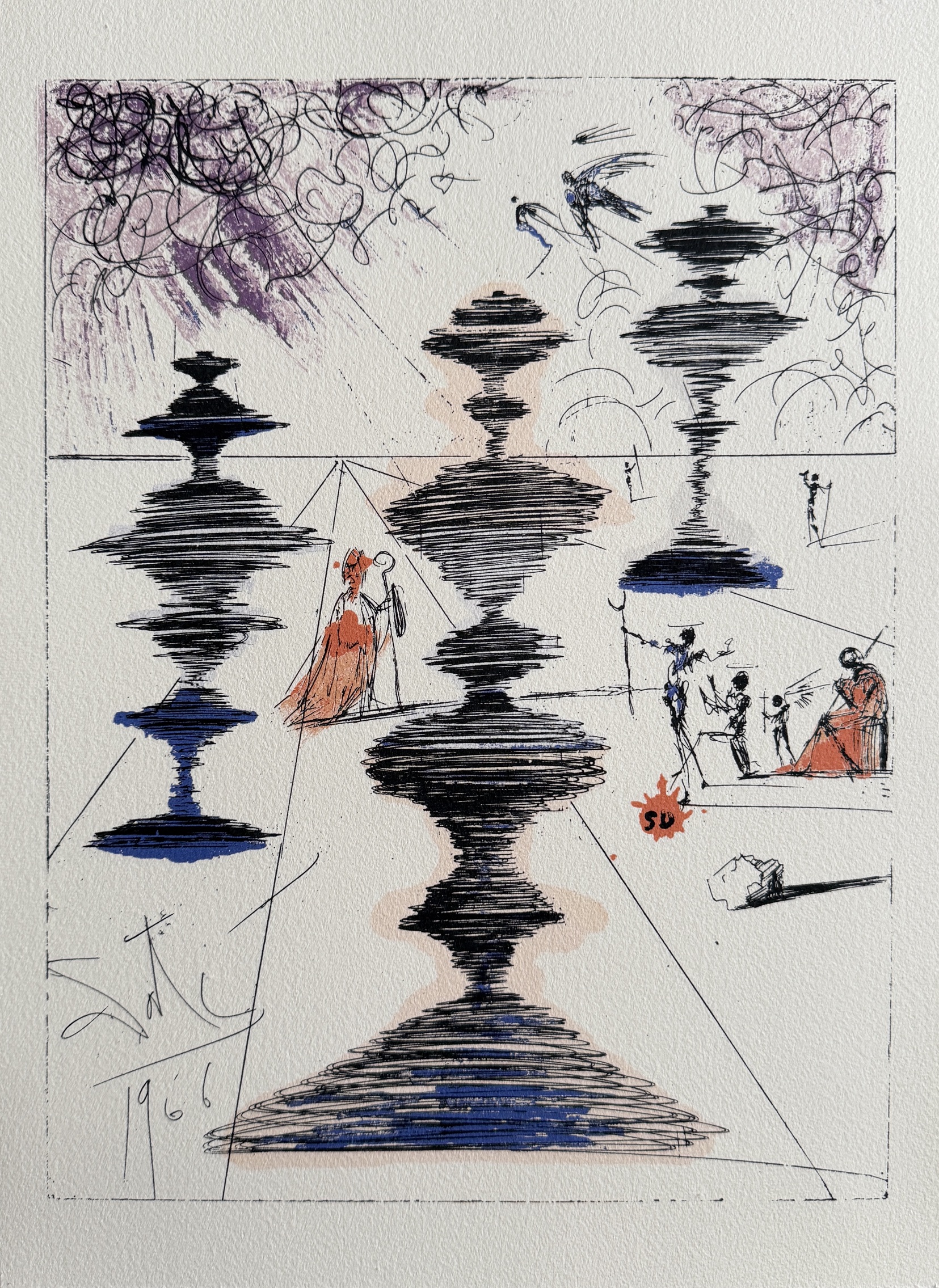 Le Philosophe Scythe - Salvador Dali – Image 1