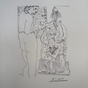 Modèle et Sculpture Surréaliste - Picasso Pablo