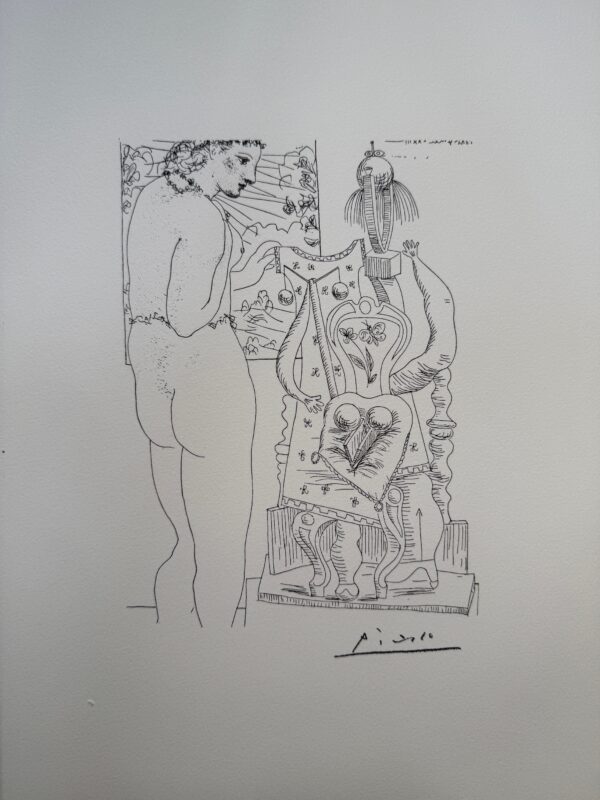 Modèle et Sculpture Surréaliste - Picasso Pablo