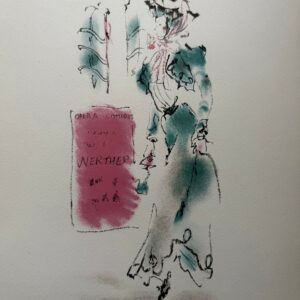 L'elegante A la Robe Bleue - Christian Berard