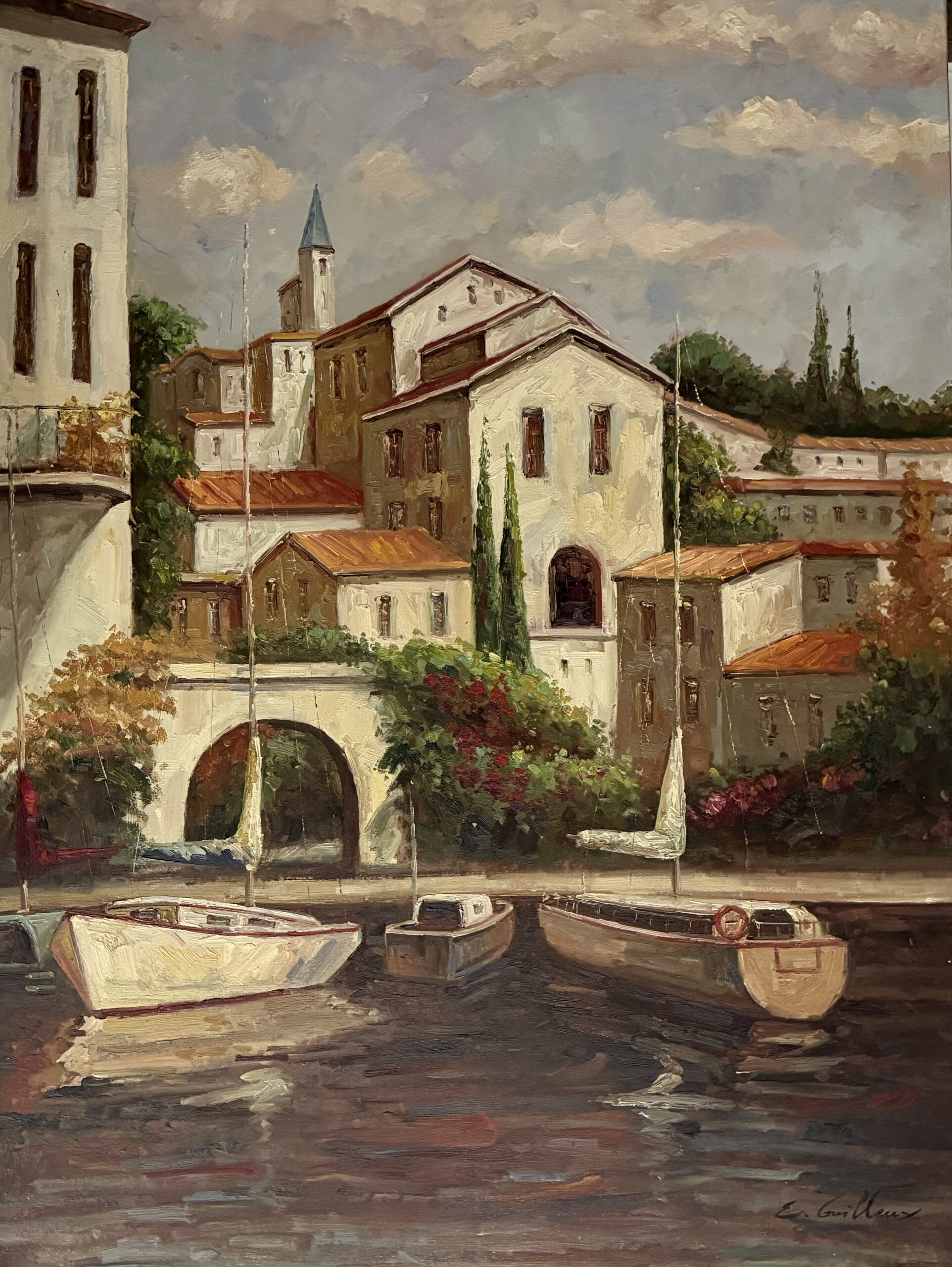 Les Barques - Ecole Française Xxe – Image 1