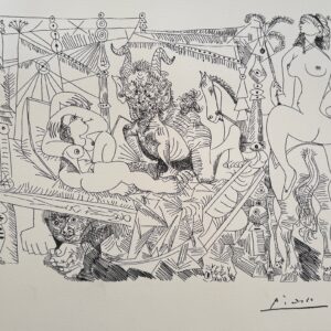Fantaisie dans le Genre du Rêve de Füssli - Pablo Picasso