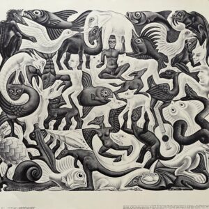 Remplissage de la Surface Ii - Maurits Cornelis Escher