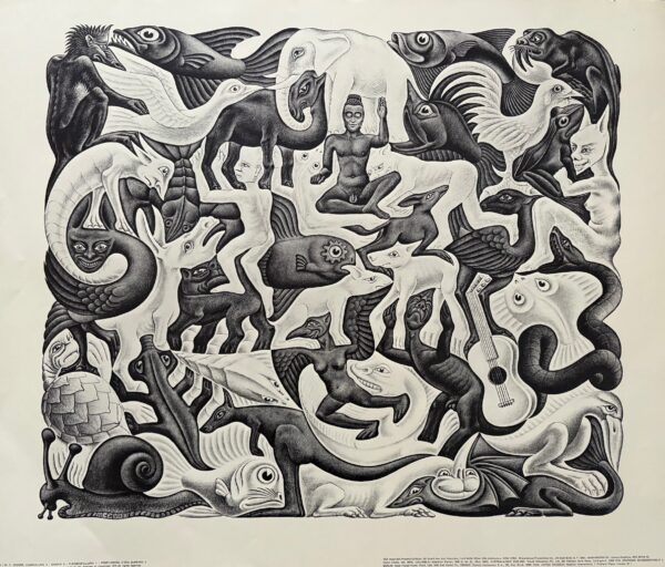 Remplissage de la Surface Ii - Maurits Cornelis Escher