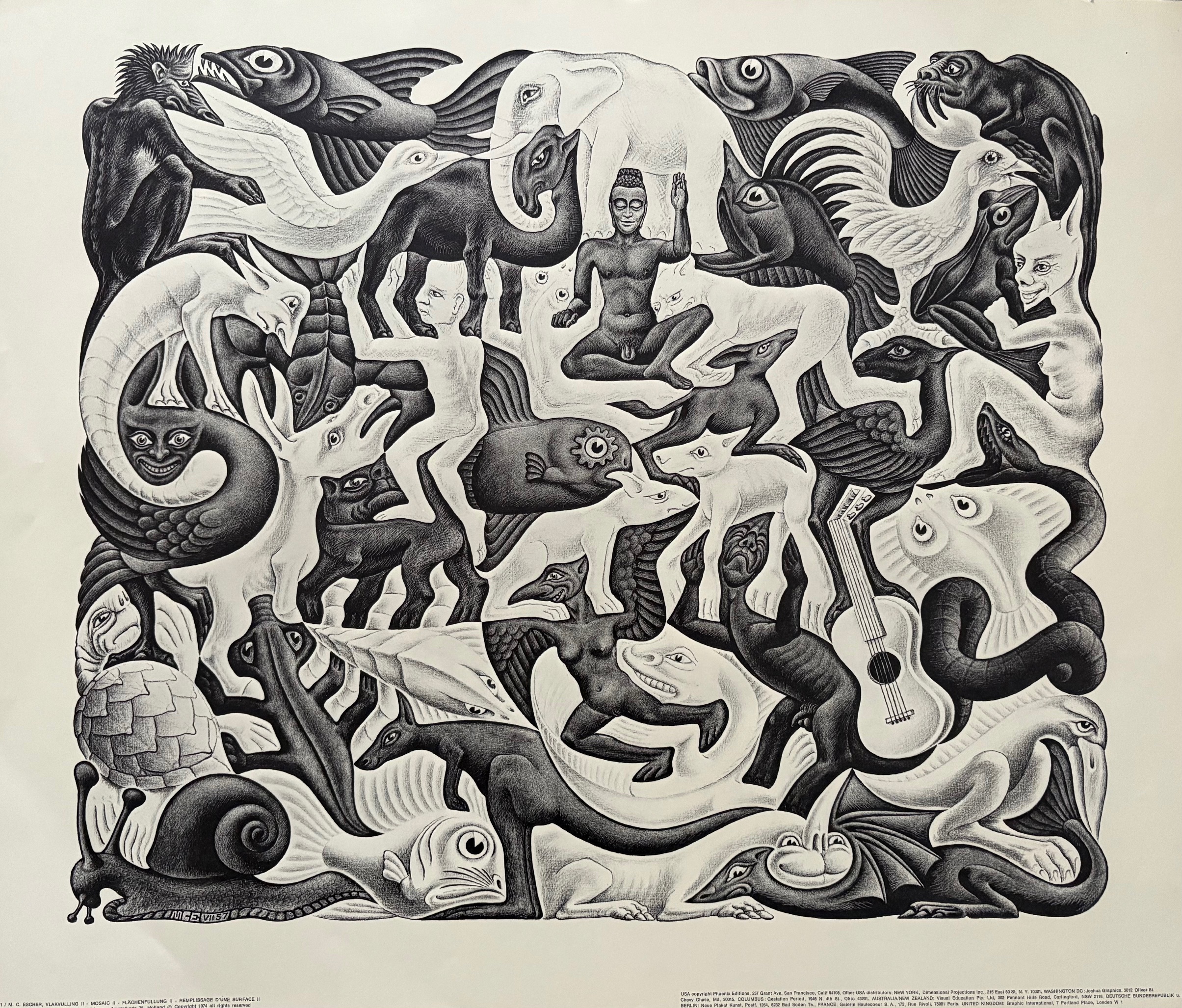 Remplissage de la Surface Ii - Maurits Cornelis Escher – Image 1