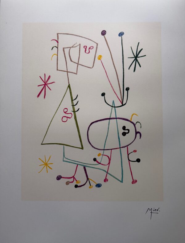 Joan Miro - Lithographie