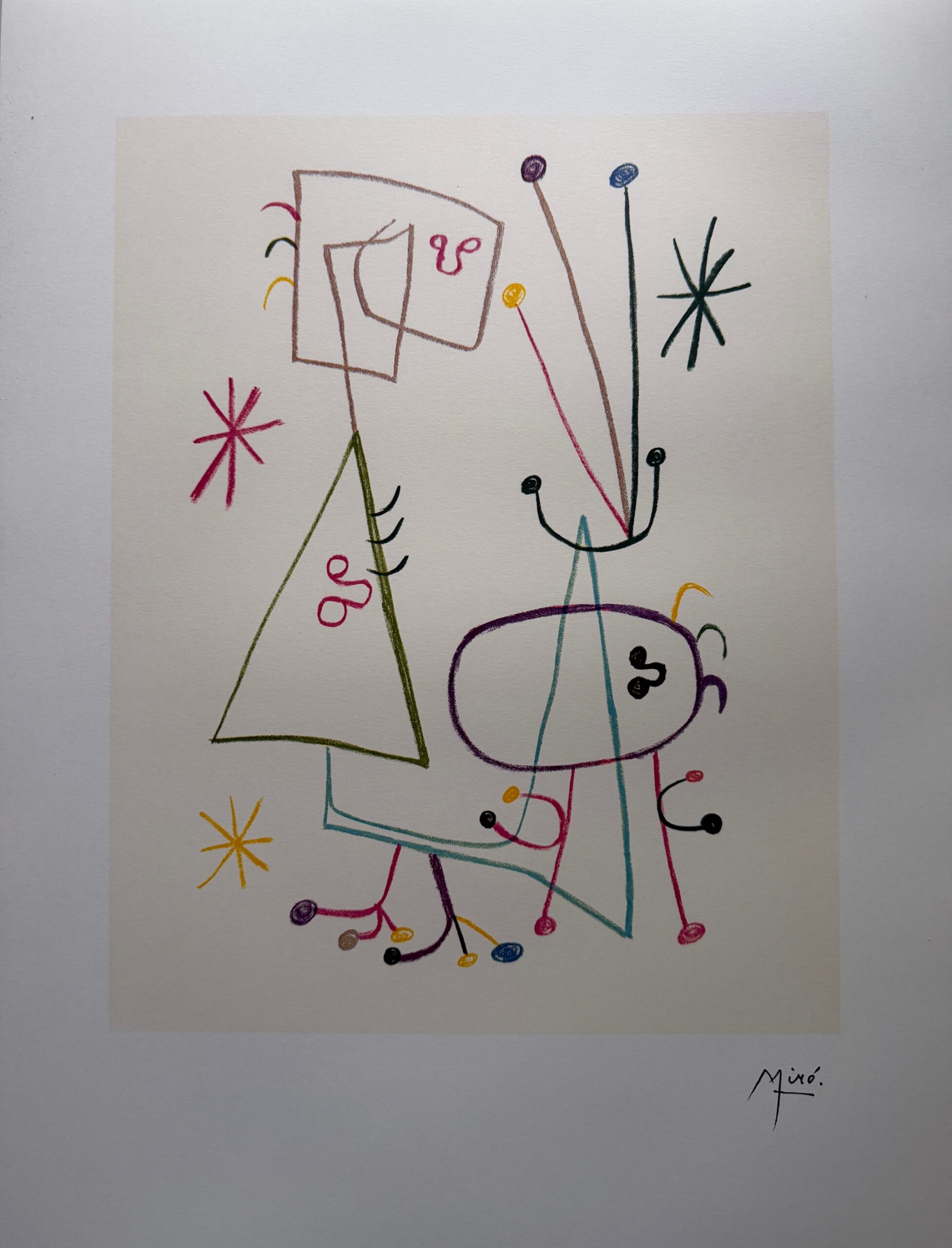 Joan Miro - Lithographie – Image 1