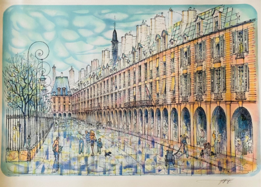 Rolf Rafflewski - Lithographie