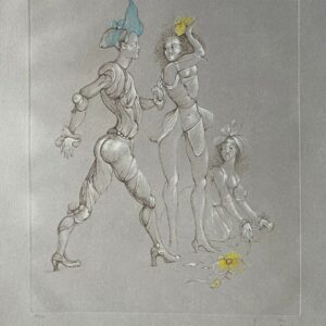 Scene du Theatre - Léonor Fini