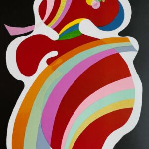 La Forme Rouge - Wassily Kandinsky